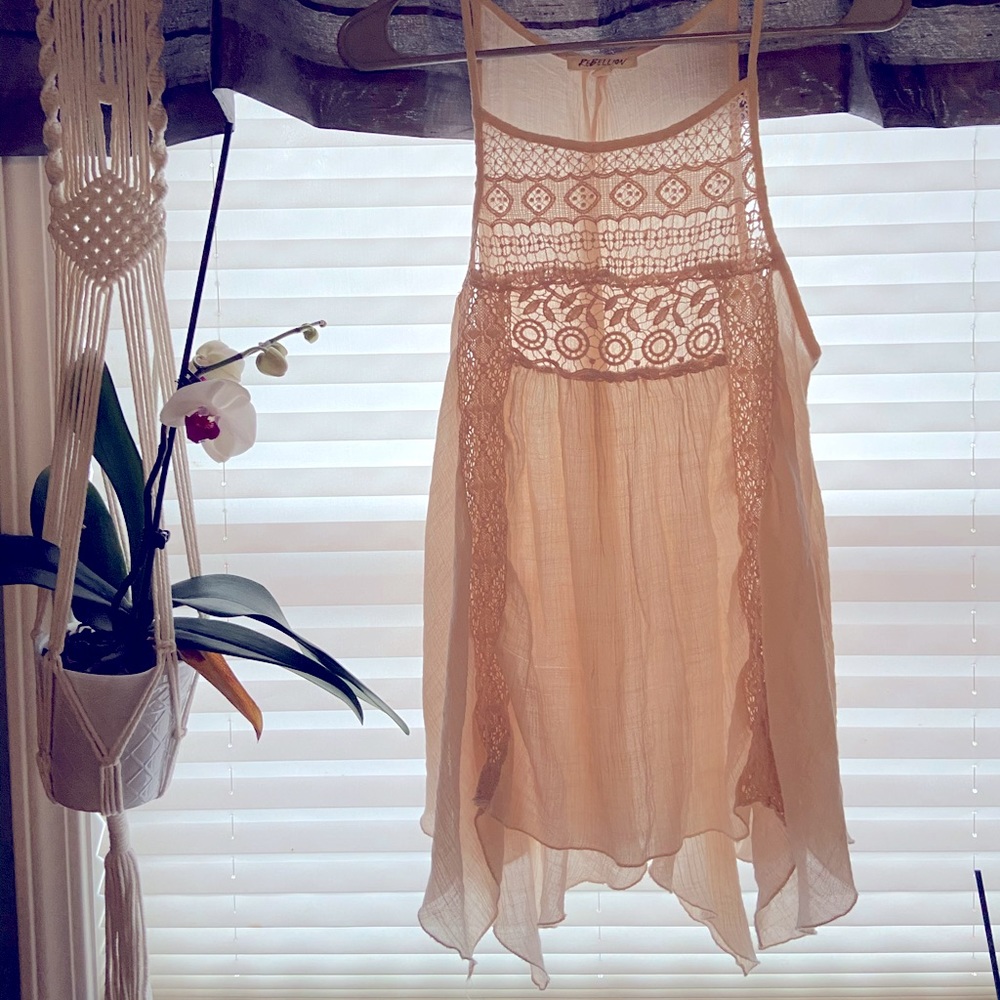 Rebellion boho flowy tank